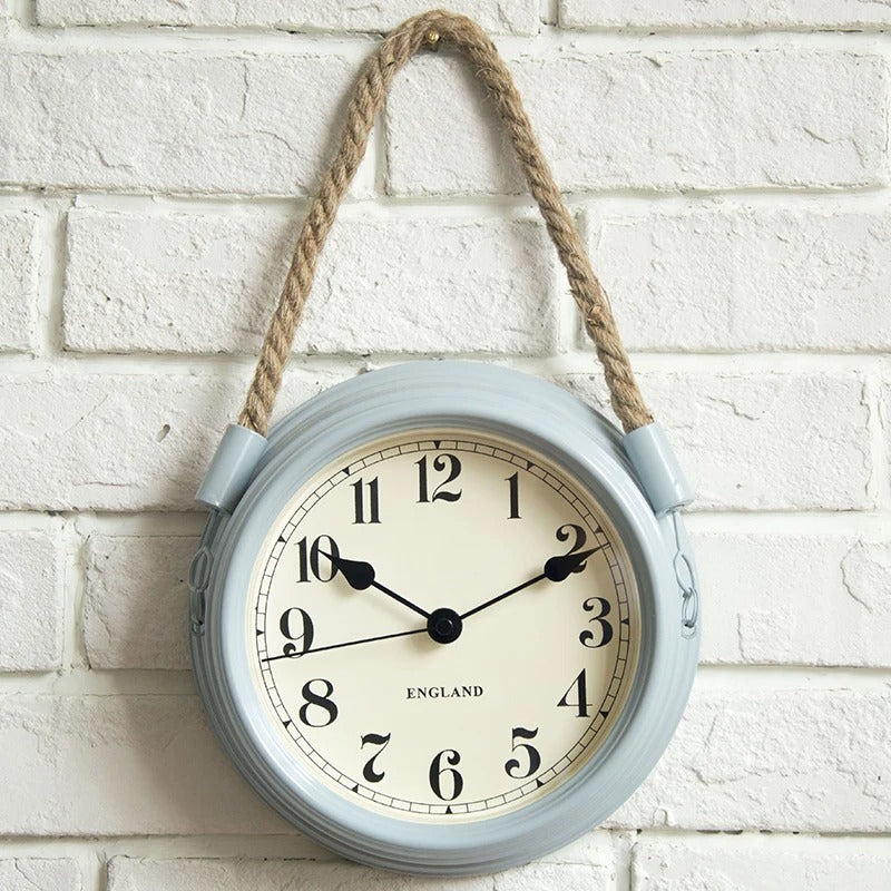 Vintage rope wall clock | Ropo