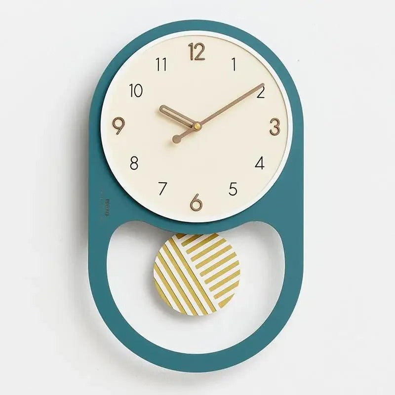 Modern design pendulum wall clock | Swivo