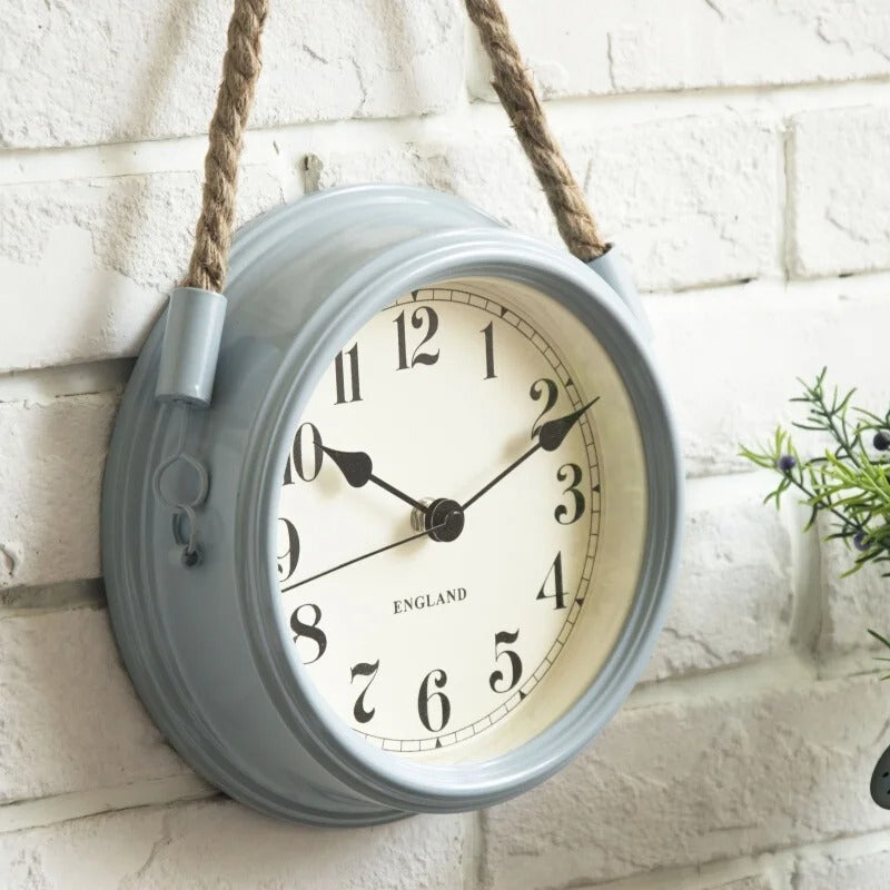 Vintage rope wall clock | Ropo