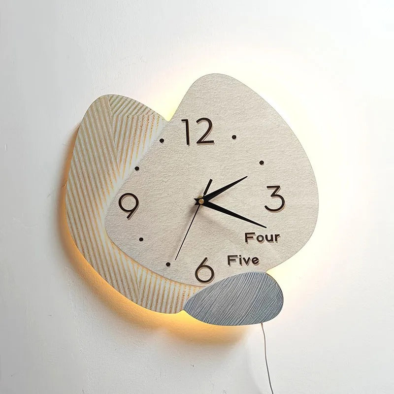 Backlit Designer Wall Clock | Lumio