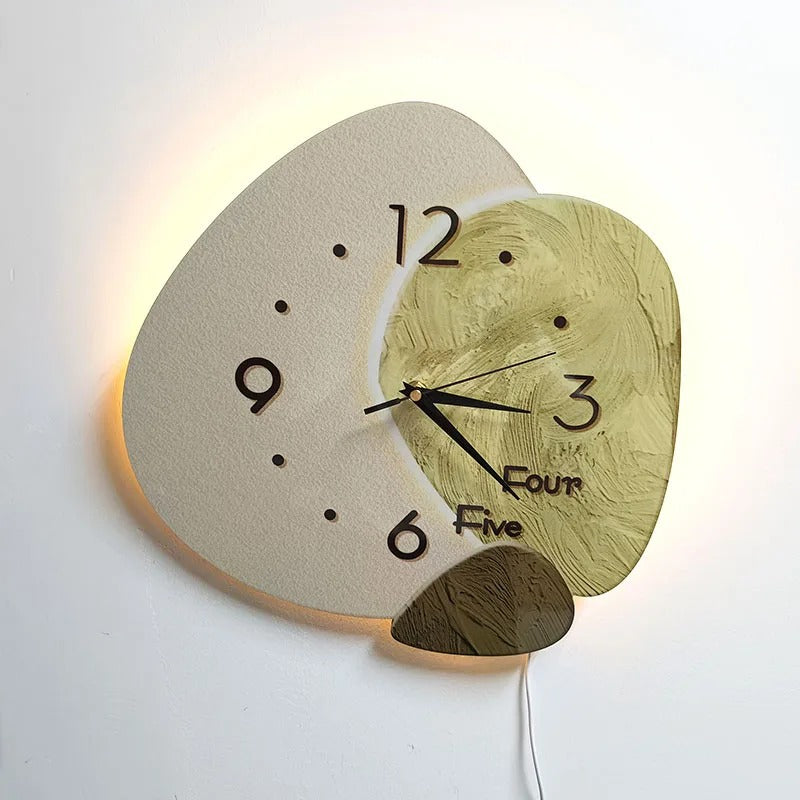 Backlit Designer Wall Clock | Lumio
