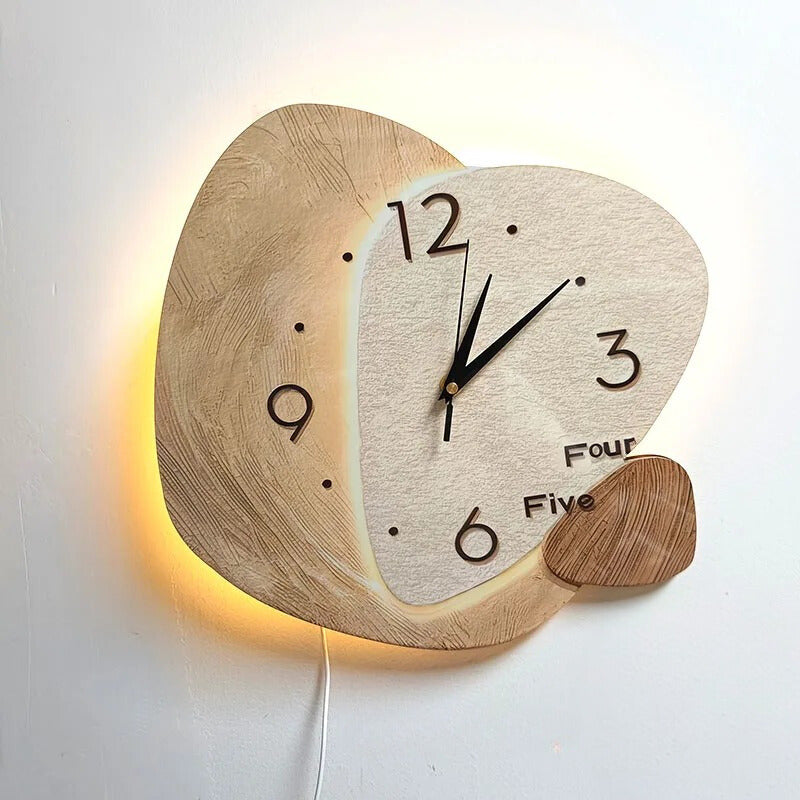 Backlit Designer Wall Clock | Lumio