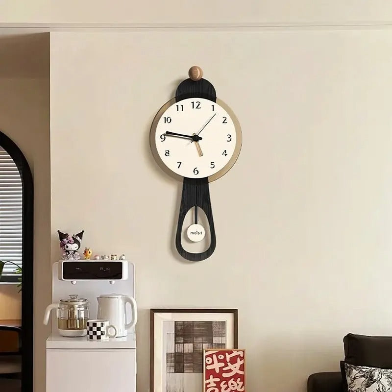 Wooden Pendulum Wall Clock | Savio